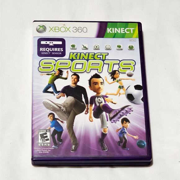 XBOX 360 Kinect preloved Kinect Sports video game - Picture 1 of 4